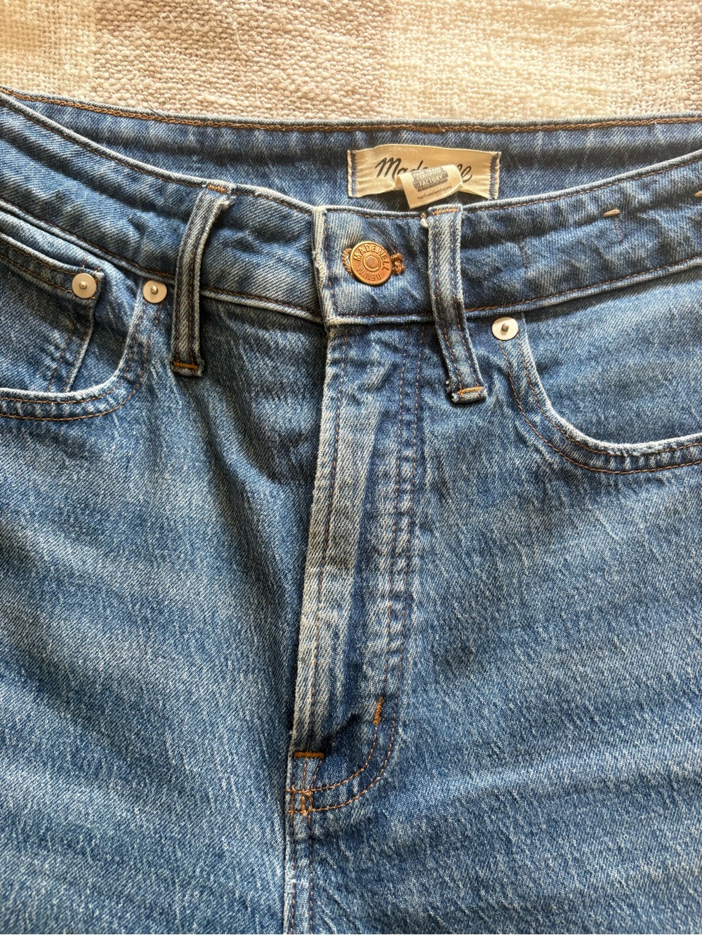 Madewell Curvy Perfect Vintage Wide Leg Crop Jean - Picture 3 of 11
